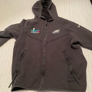 Nike Men's Philadelphia Eagles Charcoal Performance Jacket